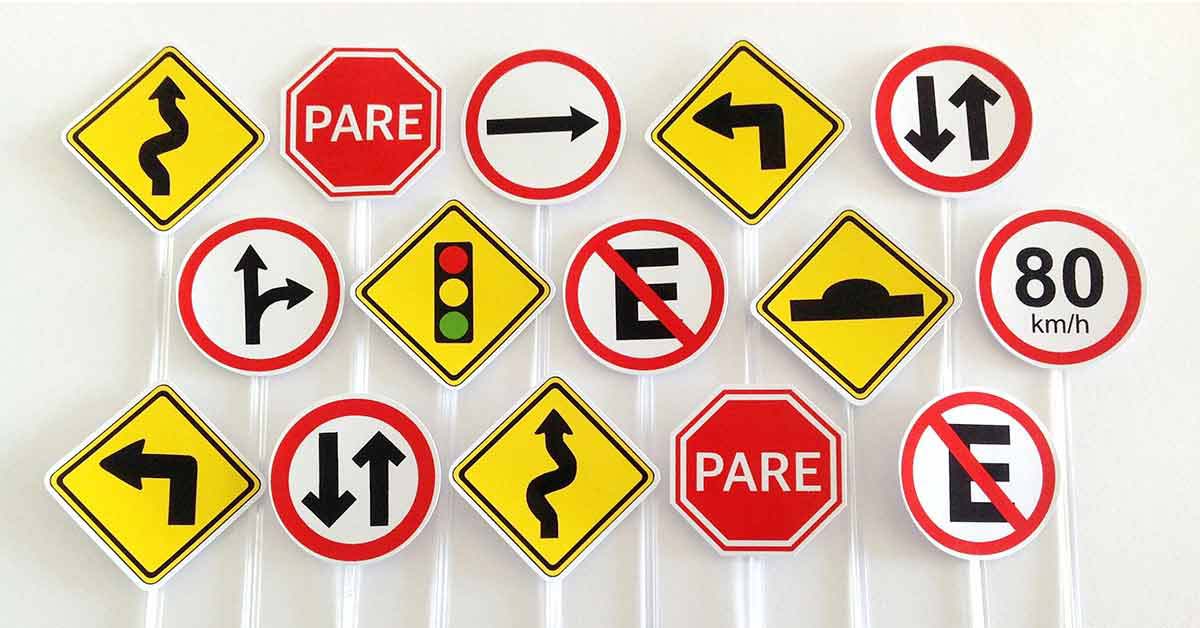 contribuir para trânsito seguro