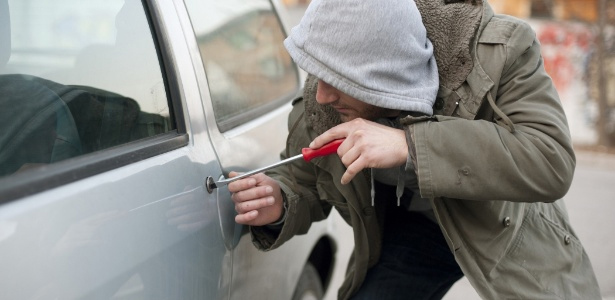 como agir em um roubo de carro?