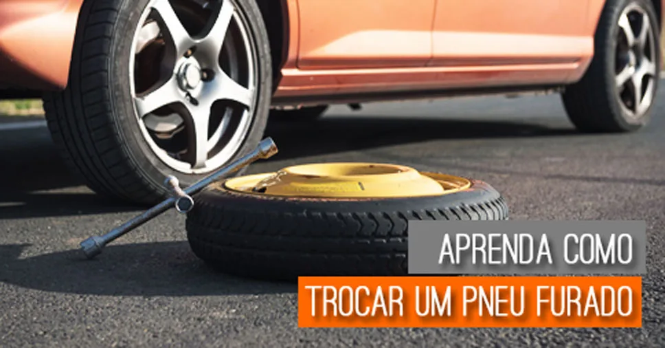 como trocar pneu furado