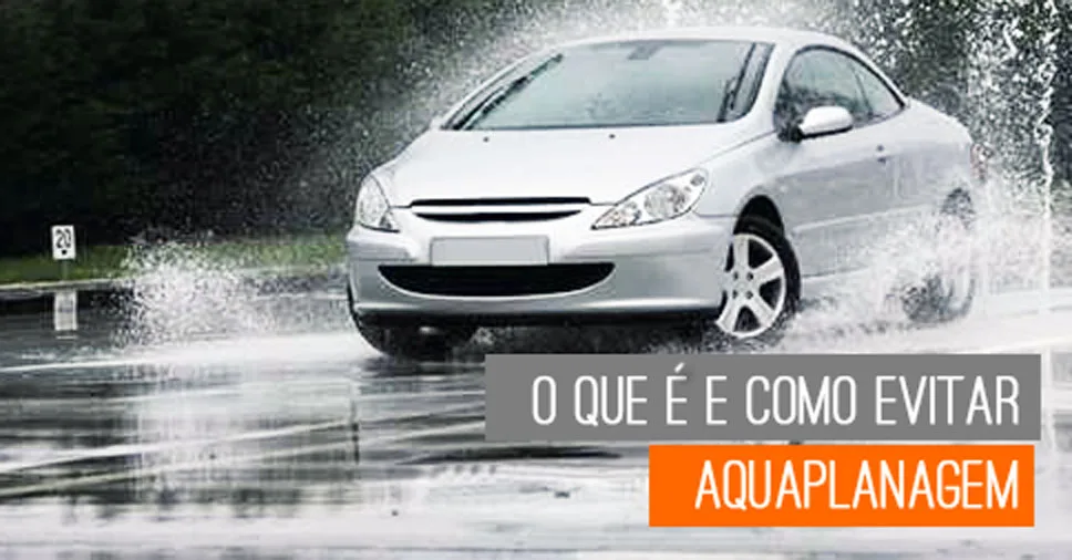 riscos de aquaplanagem
