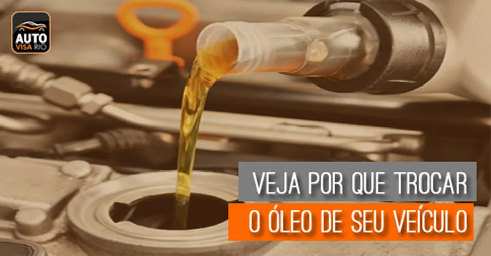 trocar o óleo