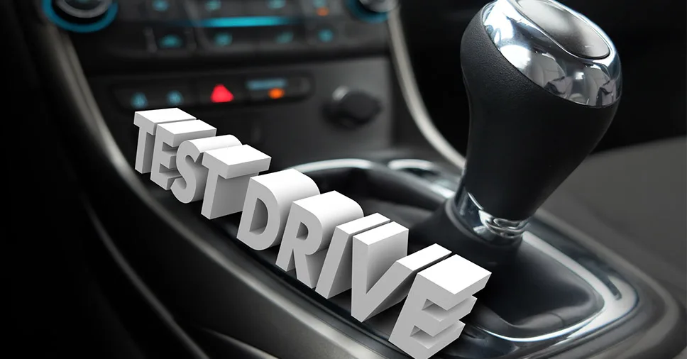 Test Drive para acertar na escolha do carro